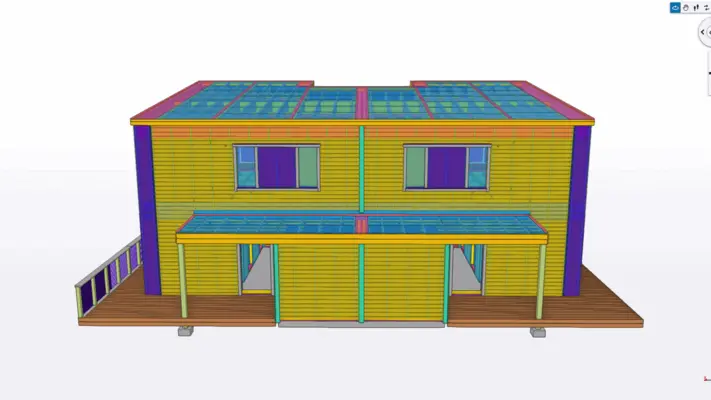 Image from Svingveien gallery. Timber Structure building.
